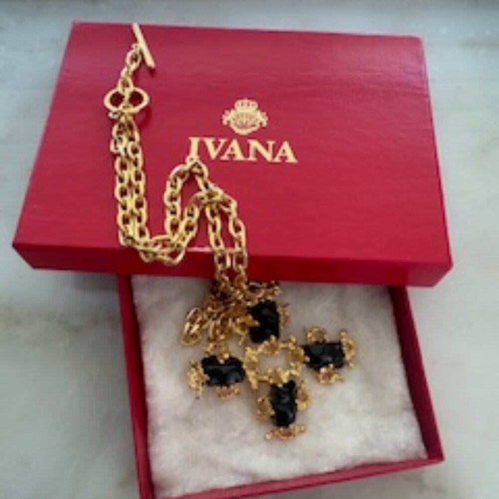 RARE FIND - Vintage Ivana Necklace/Brooch - from the 1990's